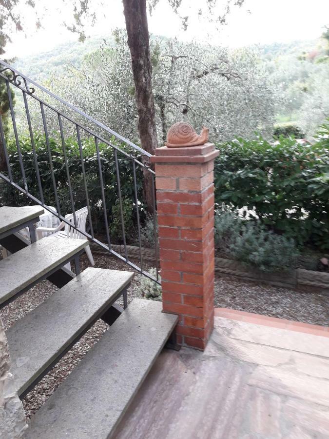 "La Casa Di Maria Luce" Con Terrazza Panoramica Lägenhet Gaiole in Chianti Exteriör bild