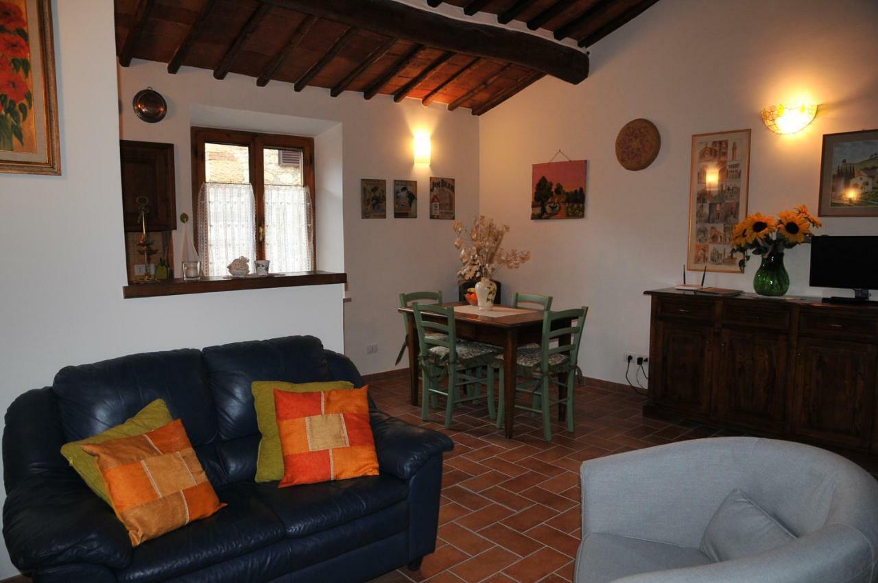"La Casa Di Maria Luce" Con Terrazza Panoramica Lägenhet Gaiole in Chianti Exteriör bild