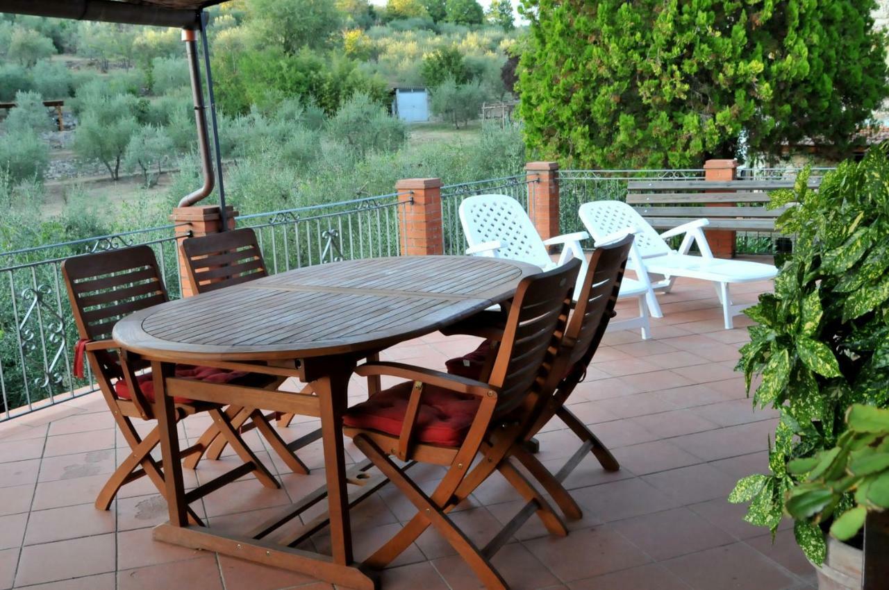 "La Casa Di Maria Luce" Con Terrazza Panoramica Lägenhet Gaiole in Chianti Exteriör bild